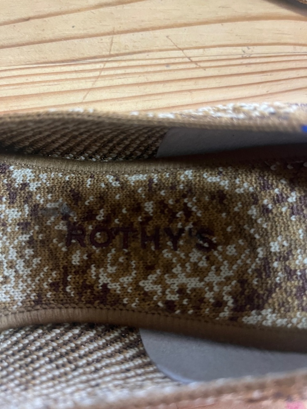 Rothy's The Loafer Metallic Bronze Python - Picture 2 of 9